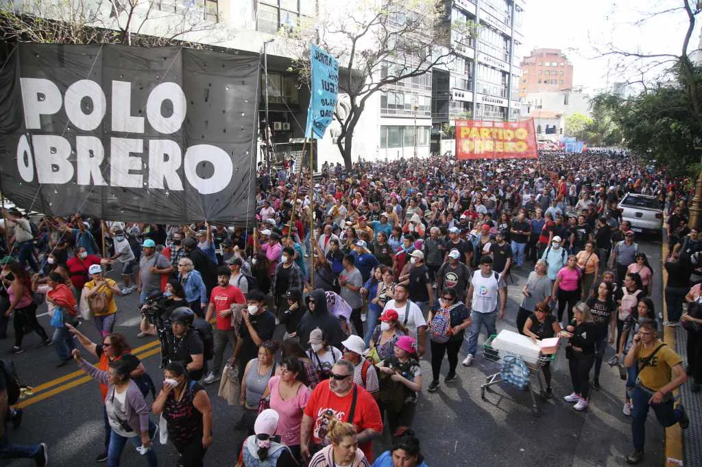 Marcha piquetera 3 NA