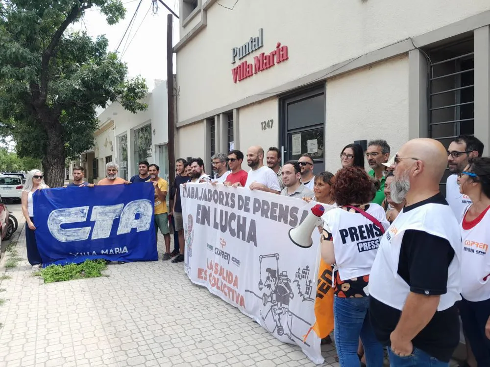 Protesta Puntal V María