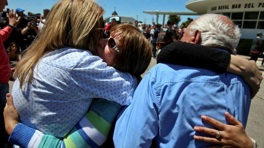 Familiares tripulantes Ara San Juan by AP