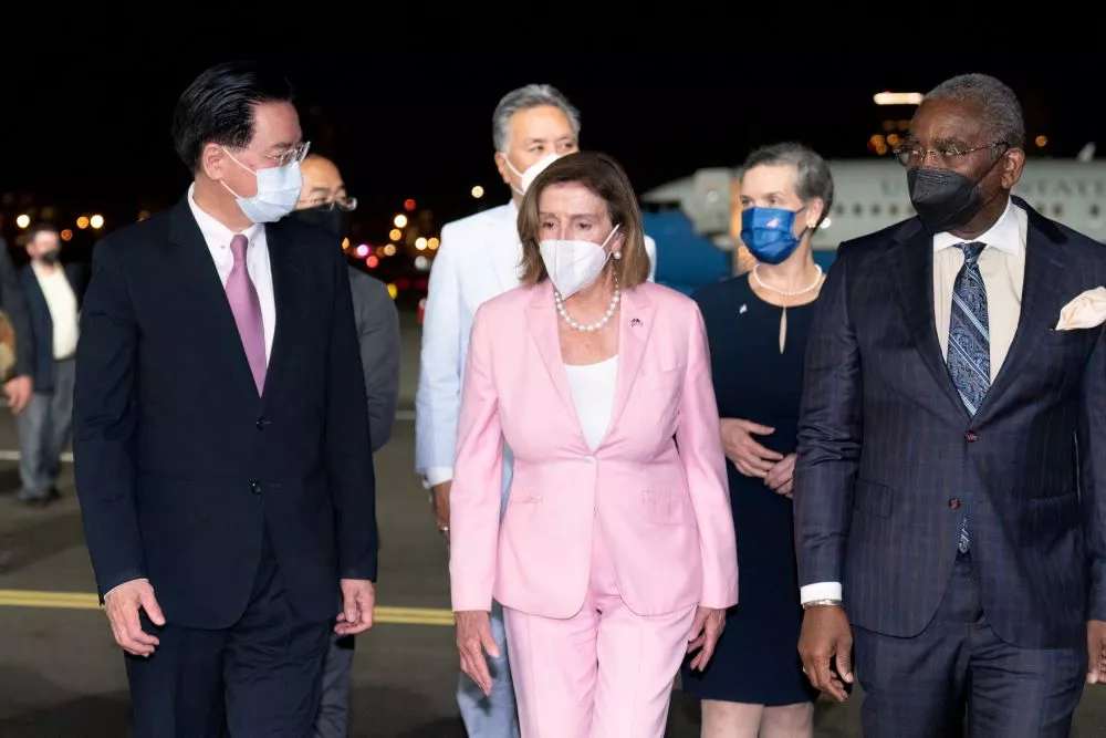 Pelosi en Taiwan by @MundoEConflicto