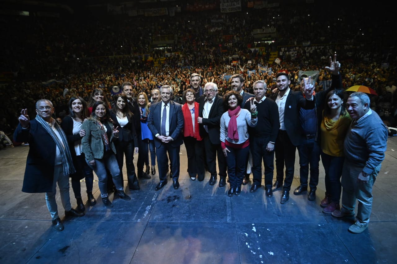 Alberto Fernandez en Córdoba Prensa Gabriela Estevez