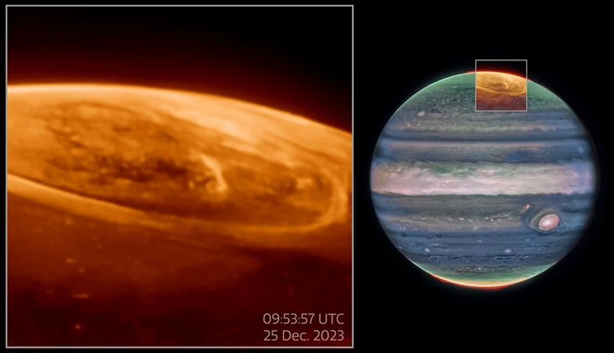 Auras en Júpiter by NA/ Nasa