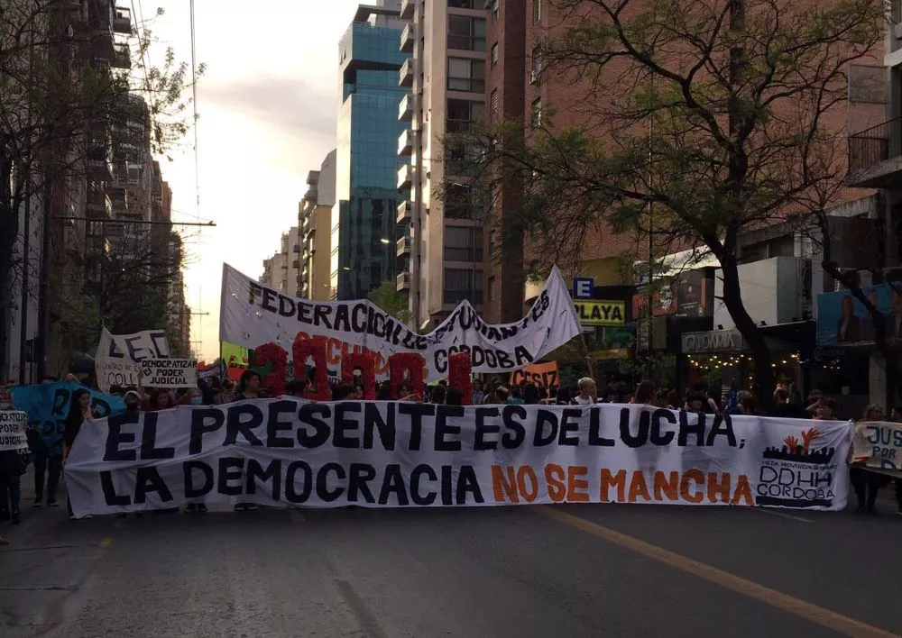 Marcha noche de los lapices by gentileza
