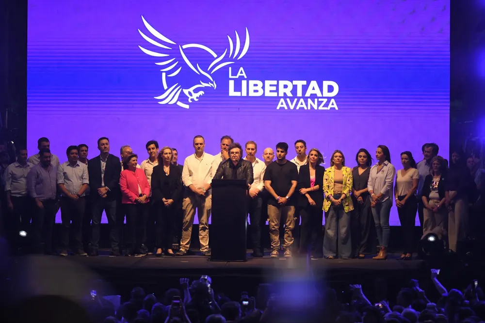 Javier Milei en Rosario