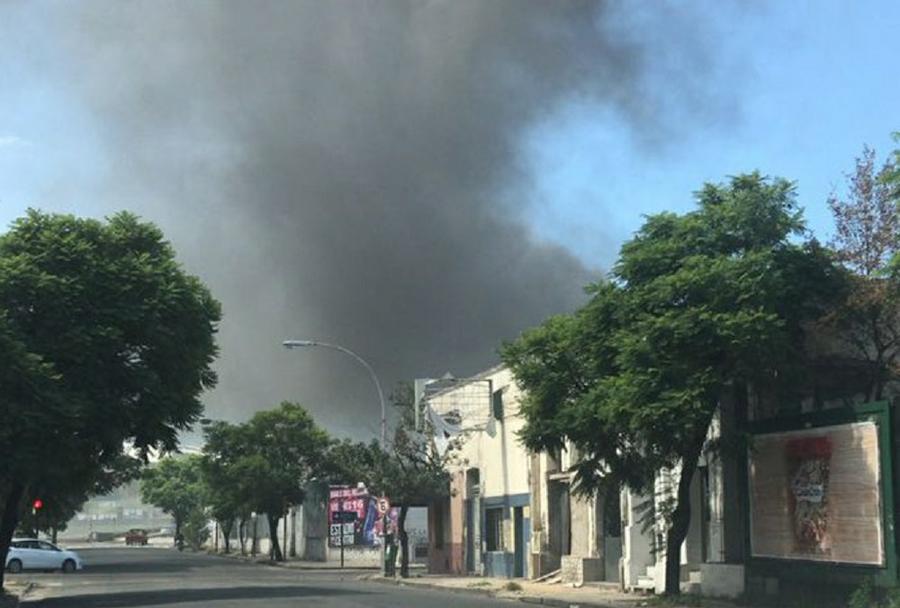 fuego costanera norte by @Juli_Pellarolo
