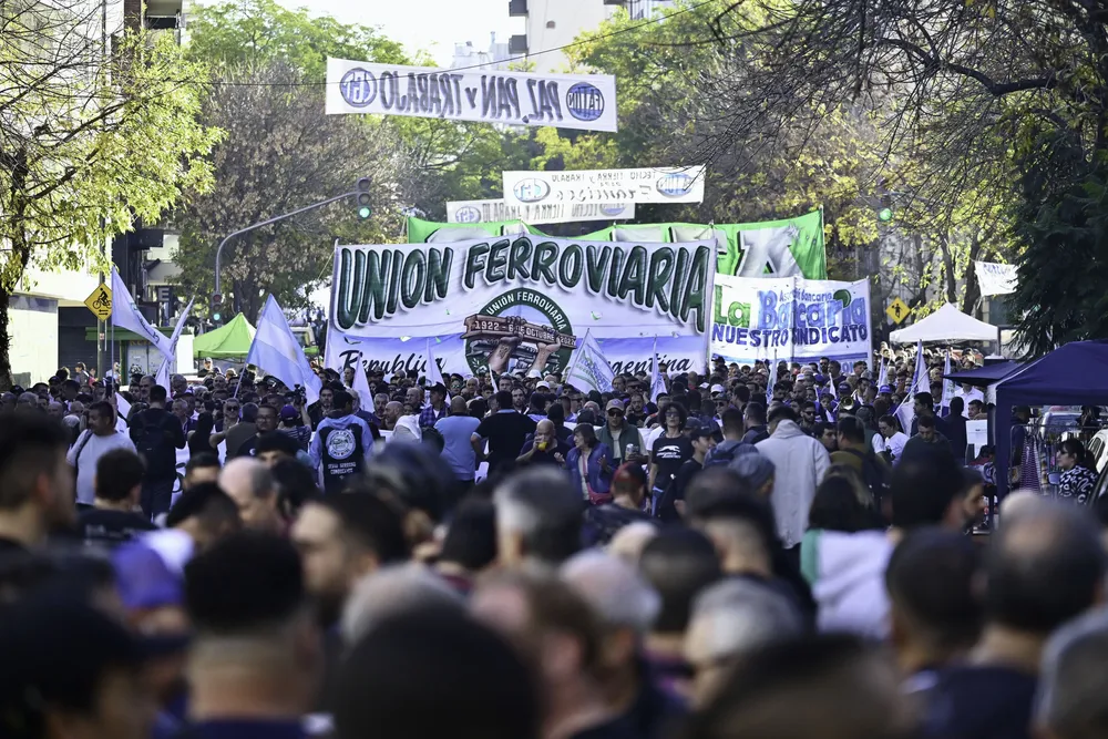 Marcha de la CGT en Buenos Aires (NA)