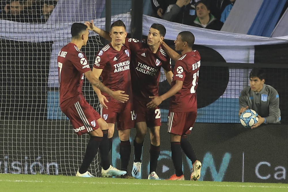 River aplastó a Racing con una goleada histórica en Avellaneda: 6 a 1
