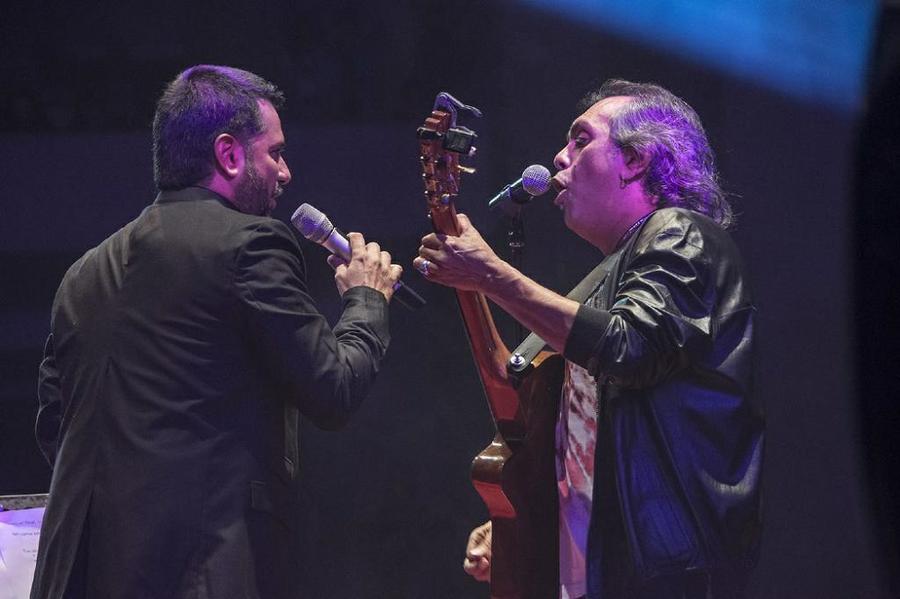Mario Teruel y Jorge Rojas juntos
