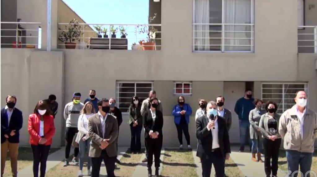 Entrega de viviendas Procrear en Leones 02 10 2020