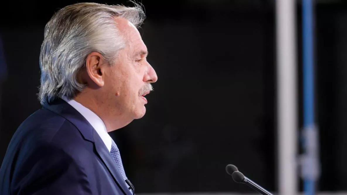 Alberto Fernández by Télam