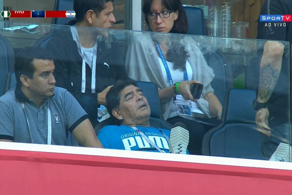 Maradona gol messi argentina nigeria 4