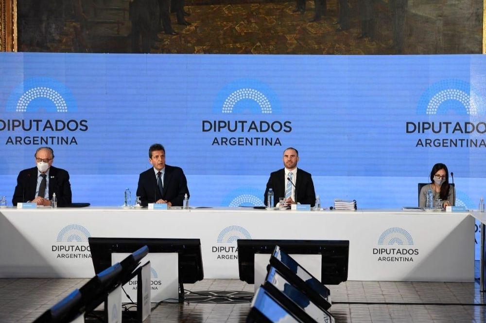 Presentación del Presupuesto 2021 en la Cámara de Diputados