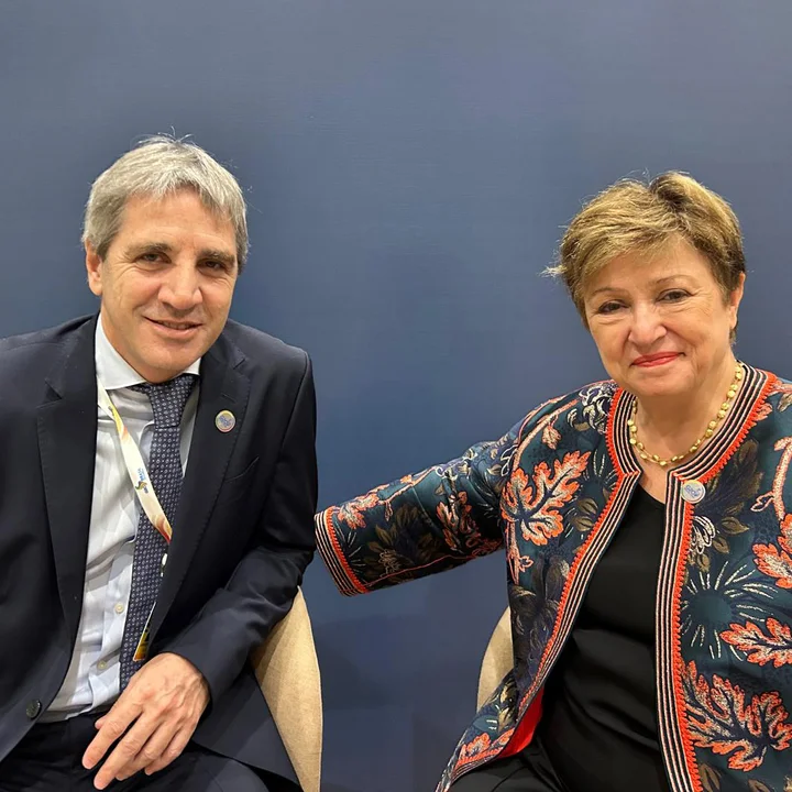 Caputo y Georgieva del FMI 