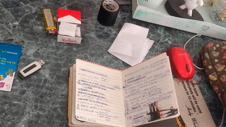 cuaderno mutilacion