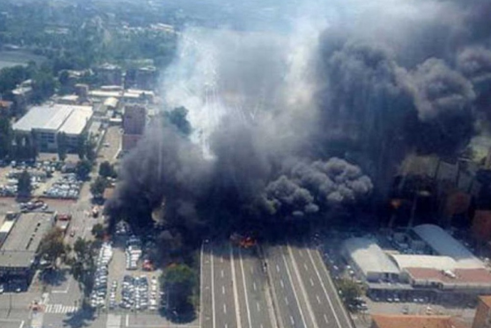 explosión camión Bolonia 2