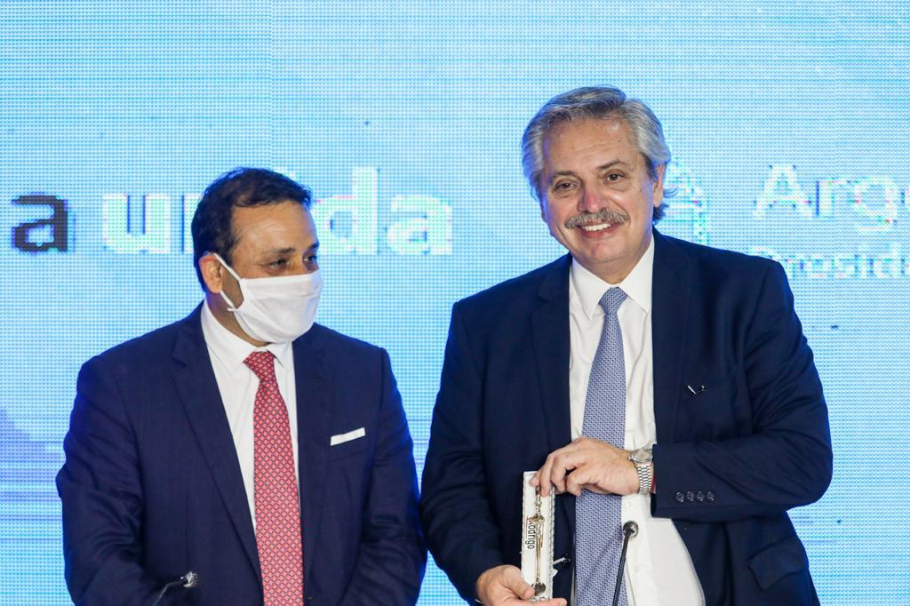 alberto en misiones Casa Rosada