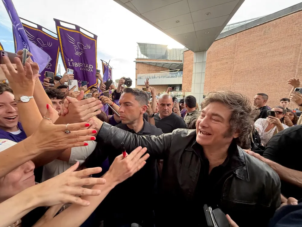 Javier Milei en Córdoba (X de La Libertad Avanza)
