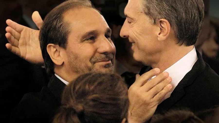 Macri y Nicolás Caputo