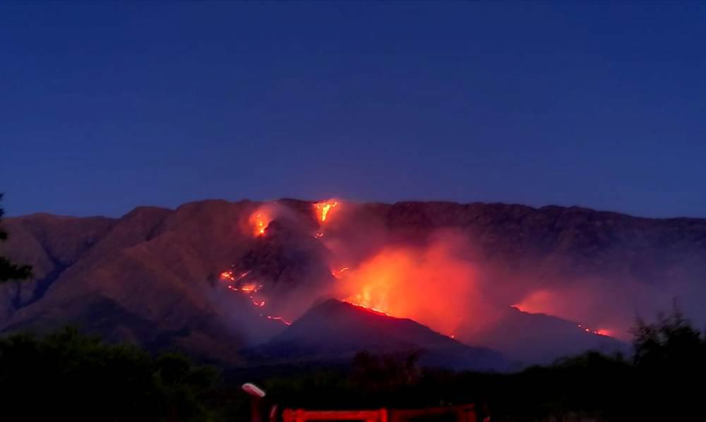 incendio en La Paz by prensa Gobierno