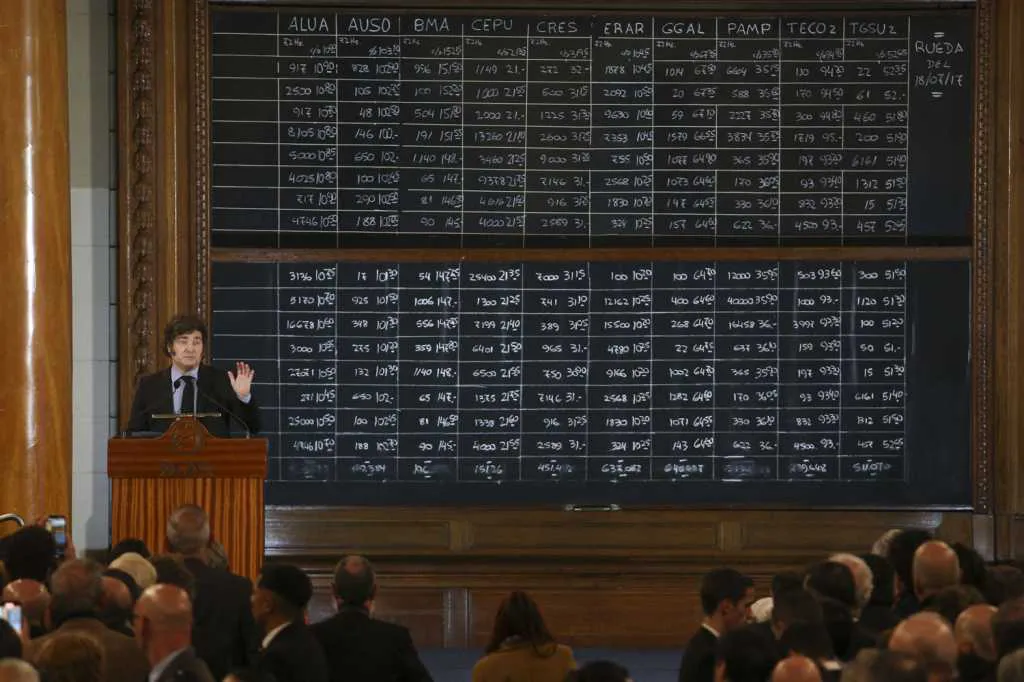 Milei Bolsa Comercio NA