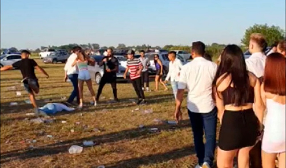 Captura de video de ataque en Boliche Puntal