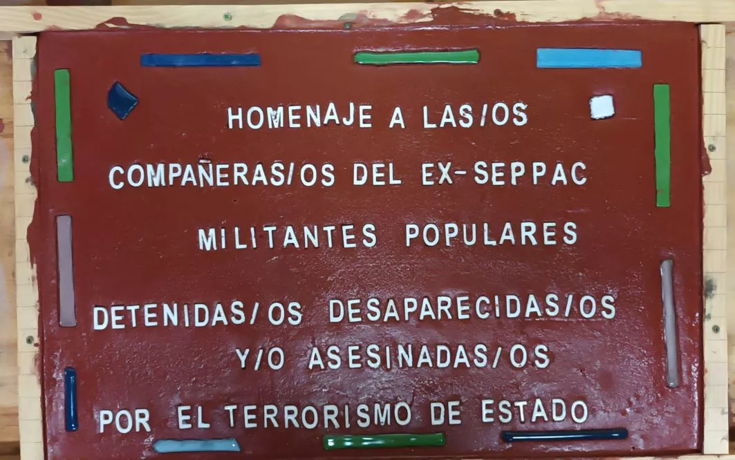 Homenaje a docentes privados desaparecidos