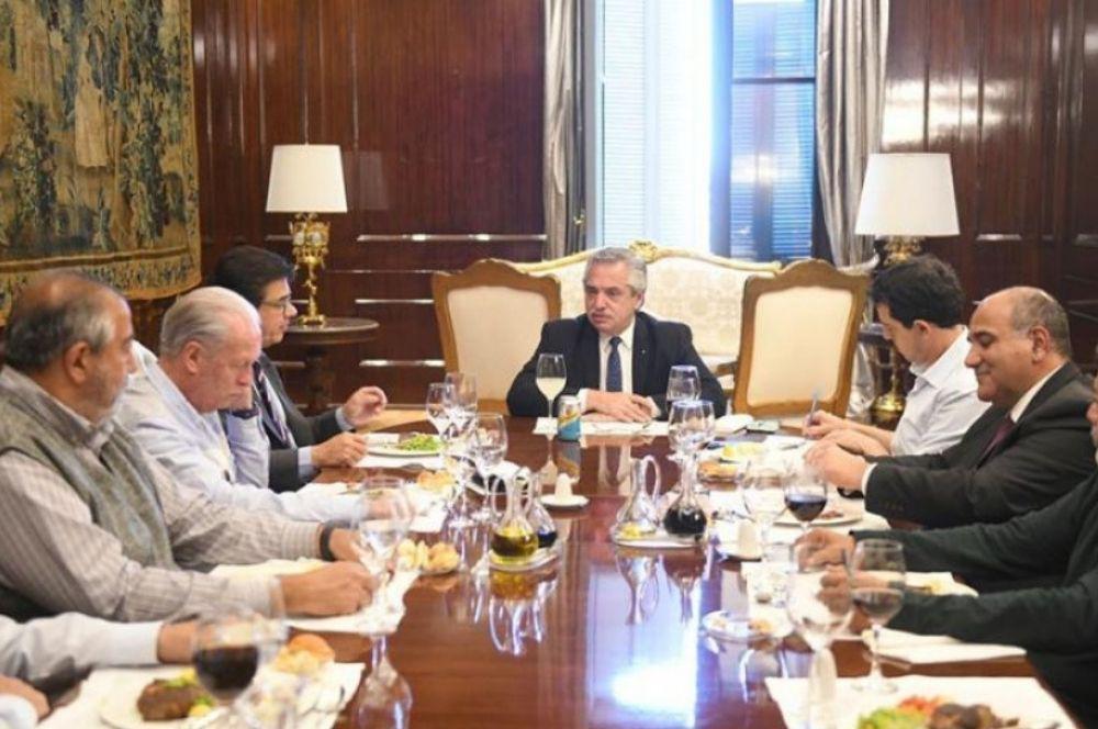 Reunión Alberto Fernández CGT