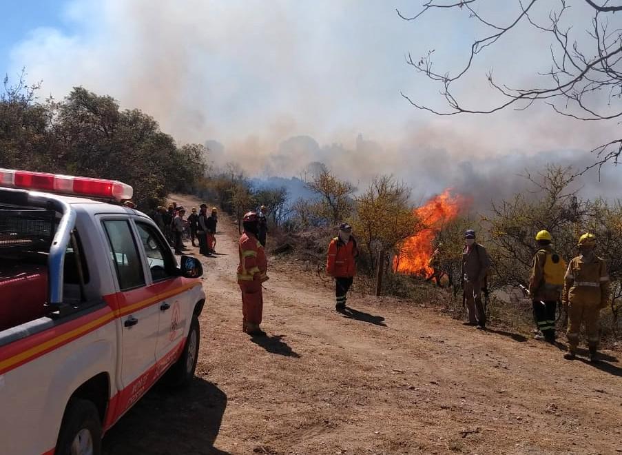 Fuego en Córdoba Gobierno de Córdoba