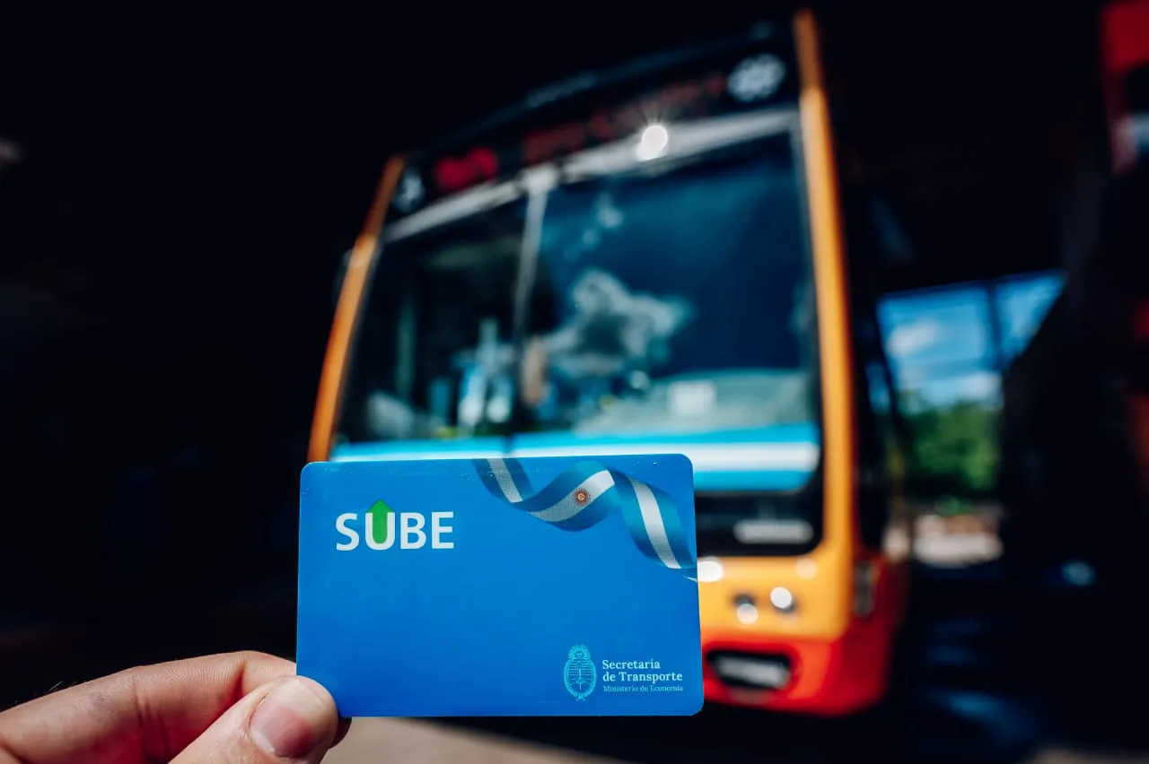 Tarjeta Sube en Córdoba 1