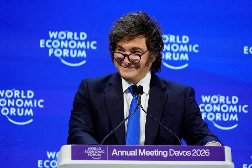 Milei en Davos by NA