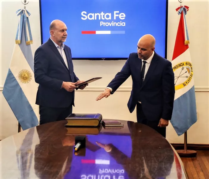 Claudio Brilloni, nuevo ministro de Seguridad de la Provincia de Santa Fe (Gobierno de la Provincia de Santa Fe)