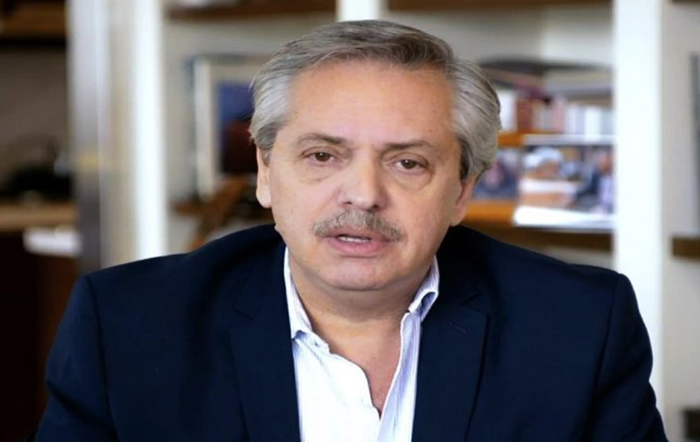 alberto fernandez spot by captura de pantalla