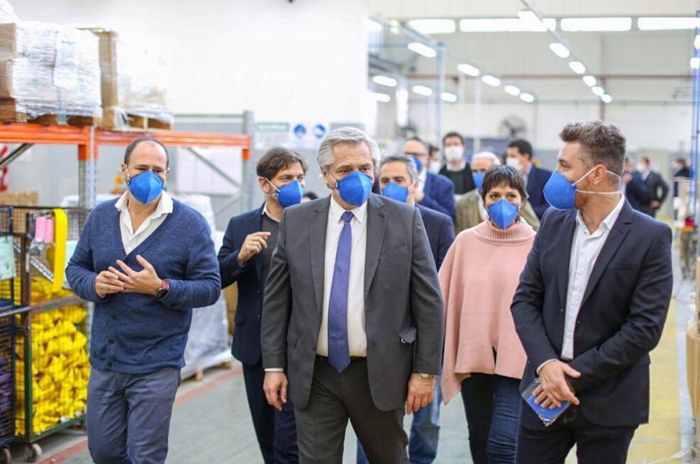Alberto Fernández recorre Delta Plus Presidencia de la Nación