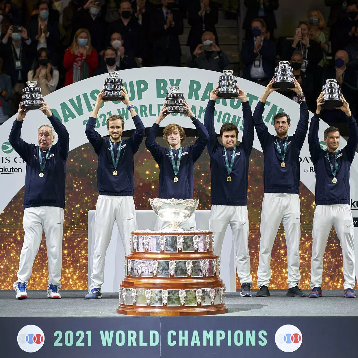 Rusia Campeón Copa Davis 2021