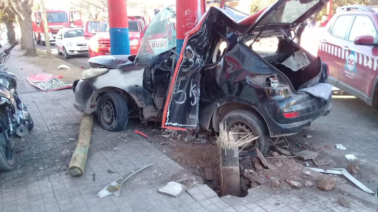 accidente fatal en avenida Don Bosco by @JavierSassy