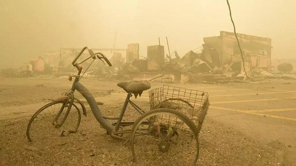 Incendios en EE.UU AP