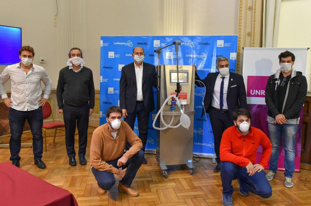 Presentación respirador en la UNR