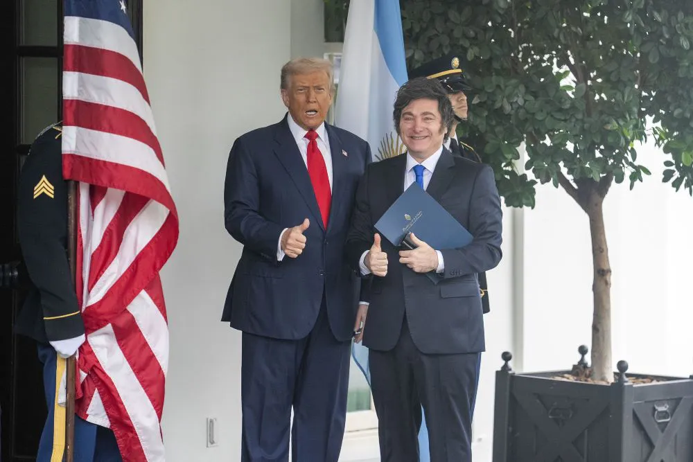 Trump y Milei by Xinhua NA