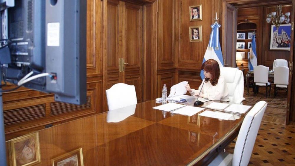 Cristina declara dólar futuro by Télam