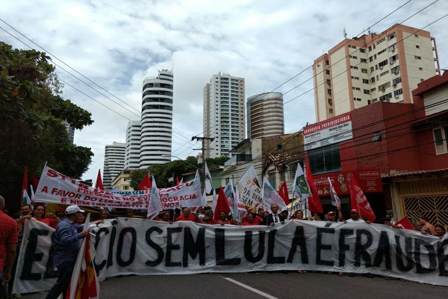 manifestaciones a favor de Lula by Brasil de Fato