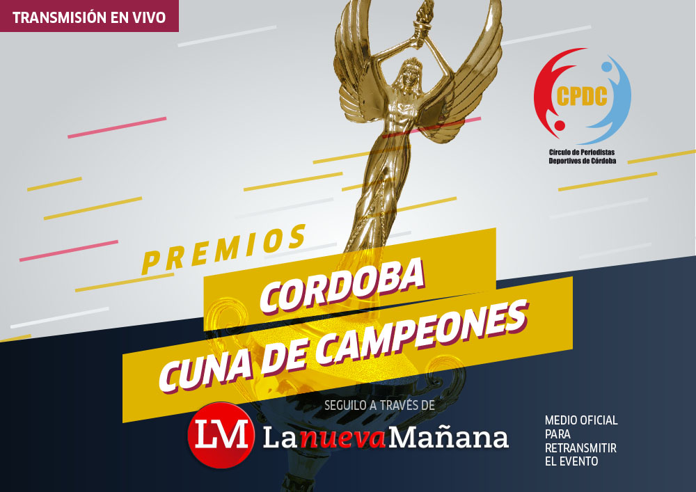 Realizan la 40ª entrega de los Córdoba Cuna de Campeones