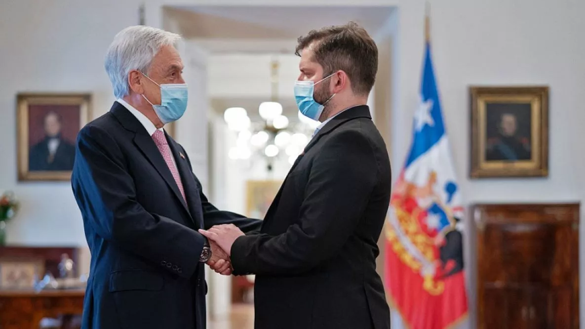 Boric y Piñera By Télam