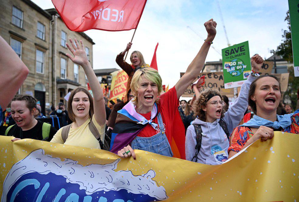 cop26 jóvenes by Télam