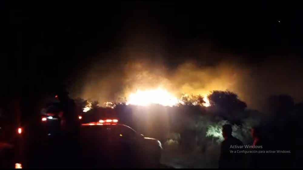 incendio villa giardino captura de video