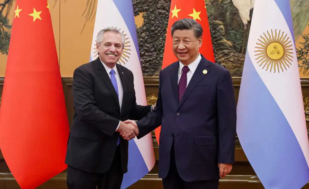 Xi jinping y Fernández by NA