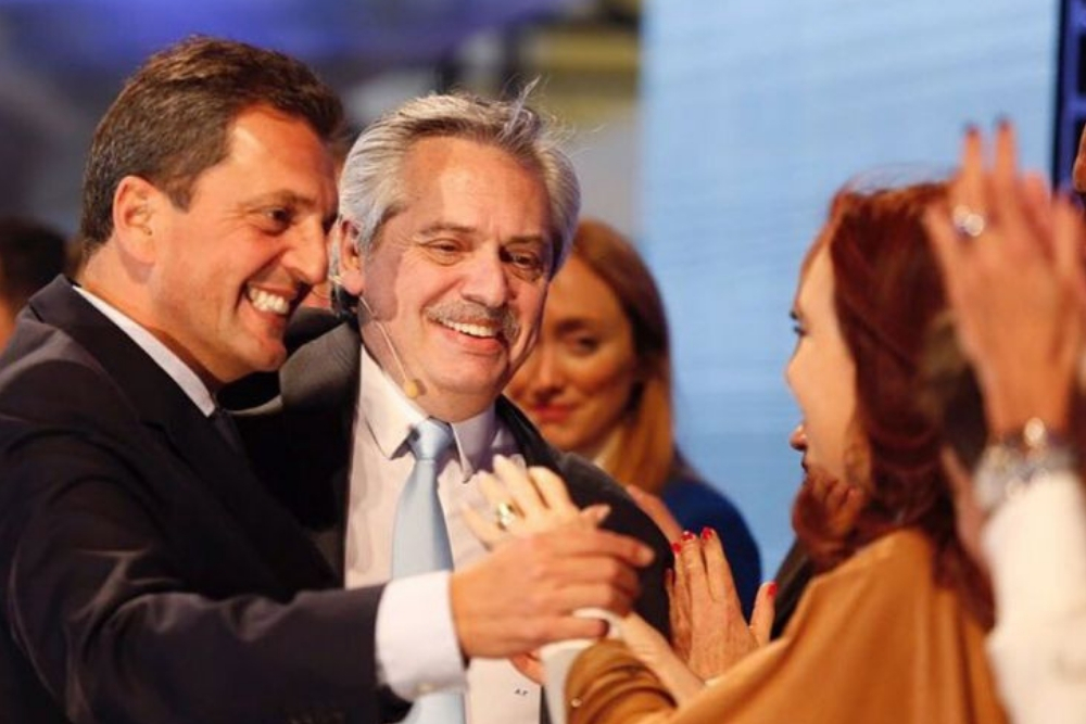 Alberto Fernández, Massa y Cristina