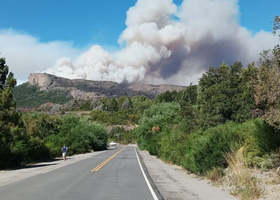 Incendio en el PN Los Alerces (Instagram PN Los Alerces) (3)
