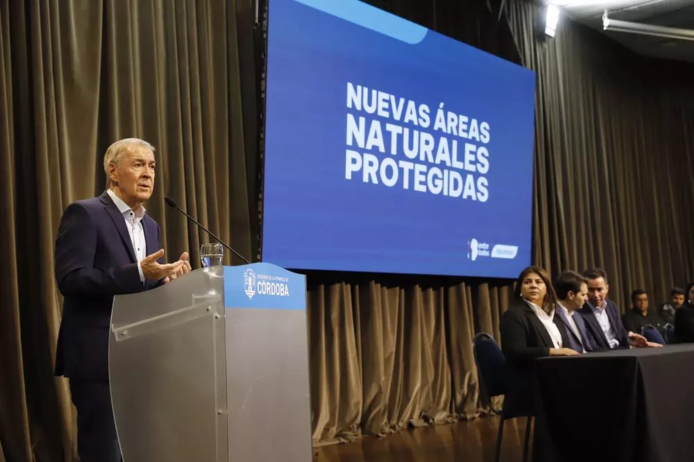 Schiaretti presenta proyecto nuevas Áreas Naturales Protegidas