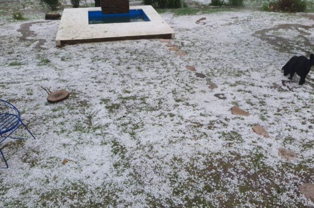 Granizo en Los Hornillos