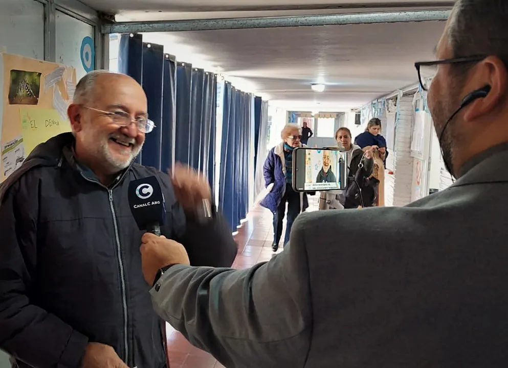 Votó Aurelio García Elorrio